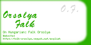 orsolya falk business card